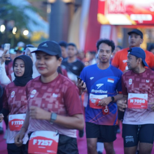 Race photo from KEDIRI HALF MARATHON 2026