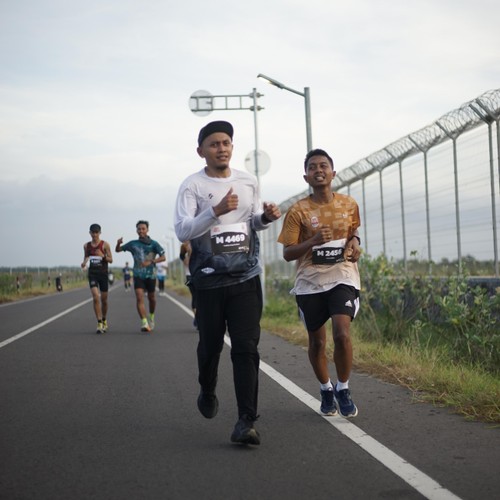 Race photo from KEDIRI HALF MARATHON 2026