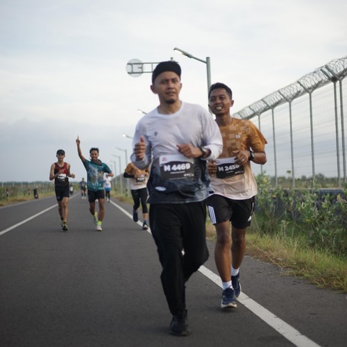 Race photo from KEDIRI HALF MARATHON 2026
