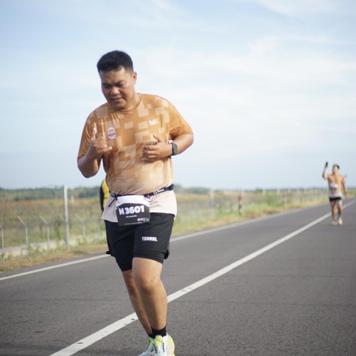 Race photo from KEDIRI HALF MARATHON 2026