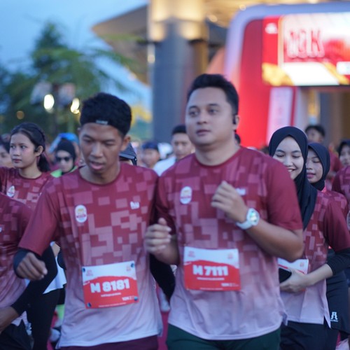 Race photo from KEDIRI HALF MARATHON 2026