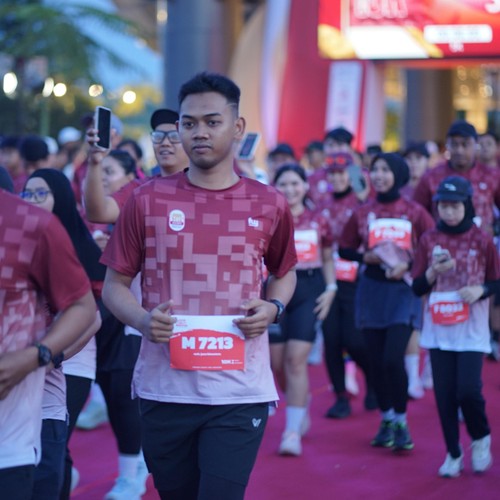 Race photo from KEDIRI HALF MARATHON 2026