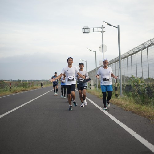 Race photo from KEDIRI HALF MARATHON 2026