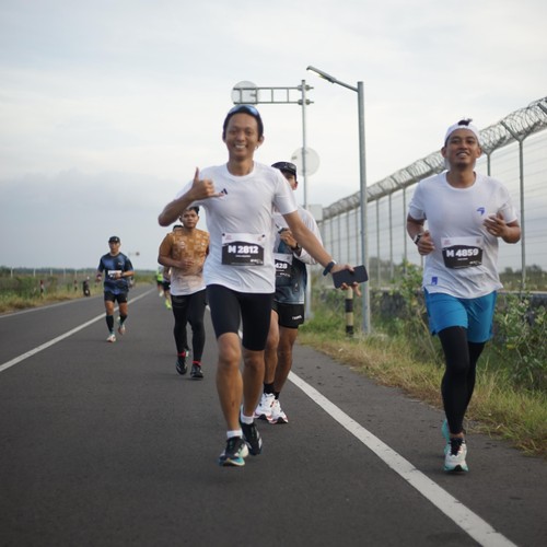 Race photo from KEDIRI HALF MARATHON 2026