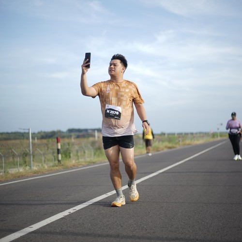 Race photo from KEDIRI HALF MARATHON 2026