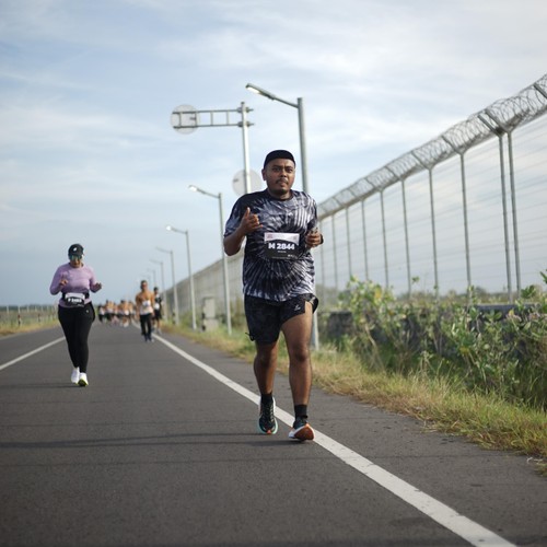 Race photo from KEDIRI HALF MARATHON 2026