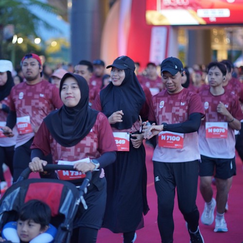 Race photo from KEDIRI HALF MARATHON 2026