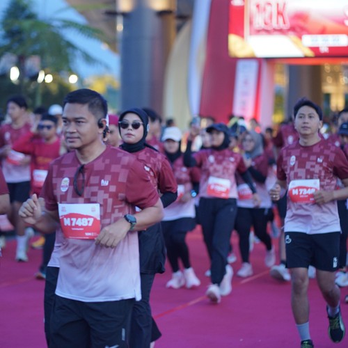 Race photo from KEDIRI HALF MARATHON 2026