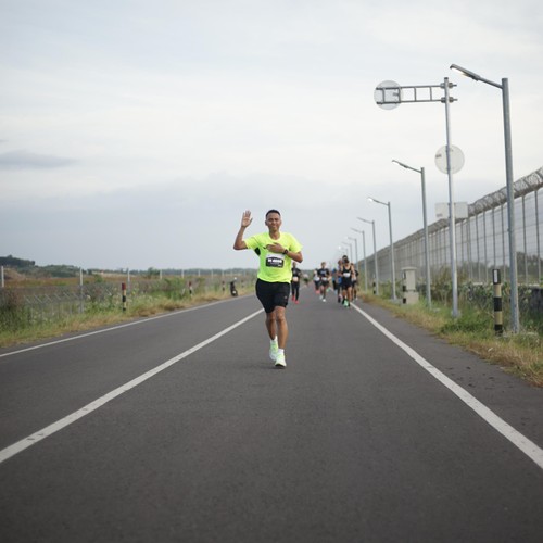 Race photo from KEDIRI HALF MARATHON 2026