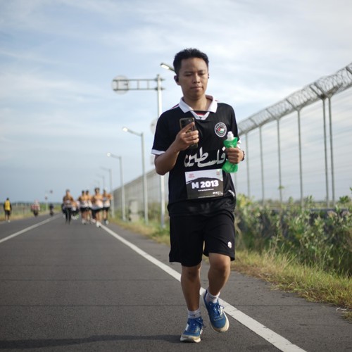 Race photo from KEDIRI HALF MARATHON 2026