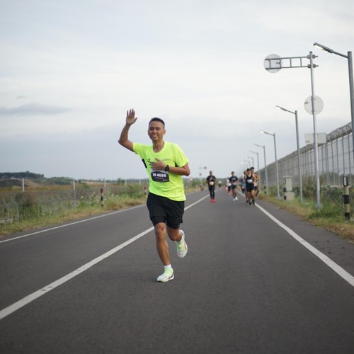 Race photo from KEDIRI HALF MARATHON 2026
