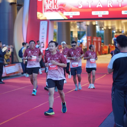 Race photo from KEDIRI HALF MARATHON 2026