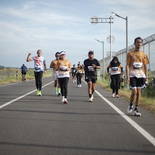 Race photo from KEDIRI HALF MARATHON 2026