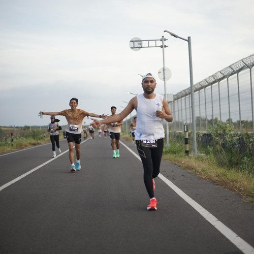 Race photo from KEDIRI HALF MARATHON 2026