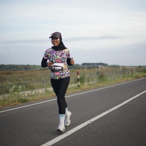 Race photo from KEDIRI HALF MARATHON 2026