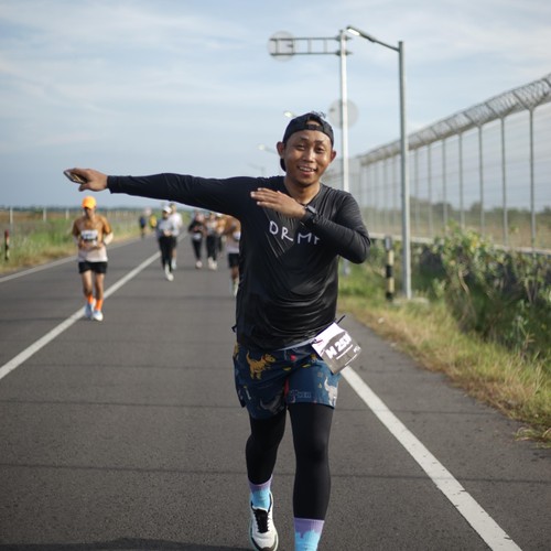 Race photo from KEDIRI HALF MARATHON 2026