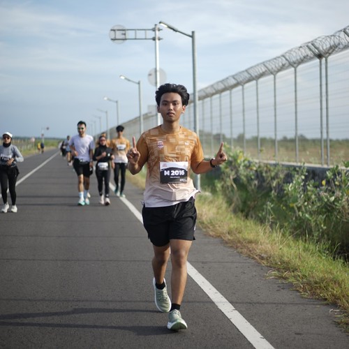 Race photo from KEDIRI HALF MARATHON 2026