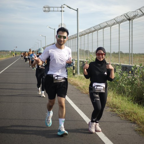 Race photo from KEDIRI HALF MARATHON 2026