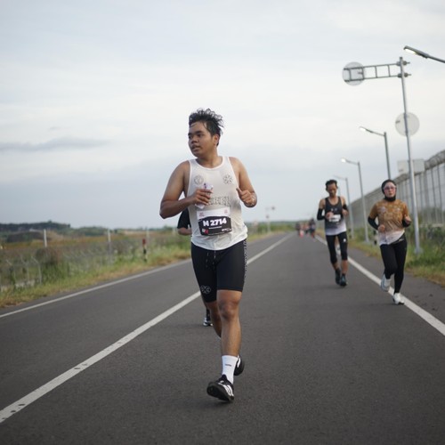 Race photo from KEDIRI HALF MARATHON 2026