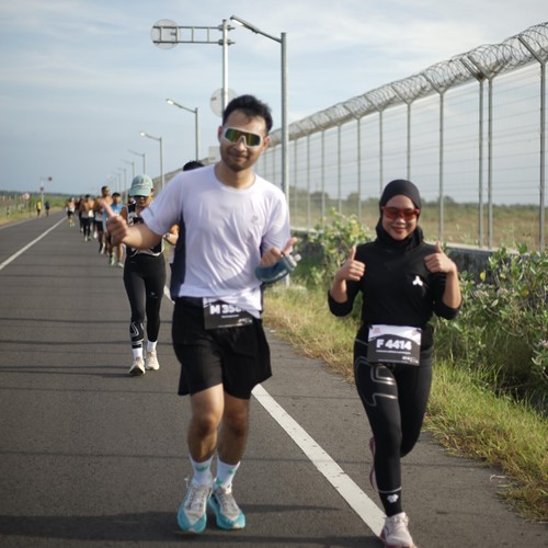 Race photo from KEDIRI HALF MARATHON 2026