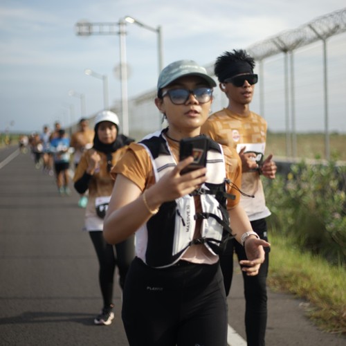 Race photo from KEDIRI HALF MARATHON 2026