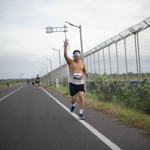 Race photo from KEDIRI HALF MARATHON 2026