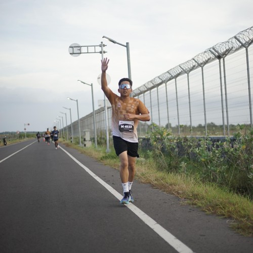 Race photo from KEDIRI HALF MARATHON 2026