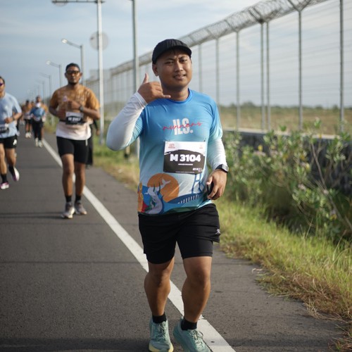 Race photo from KEDIRI HALF MARATHON 2026
