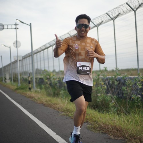 Race photo from KEDIRI HALF MARATHON 2026