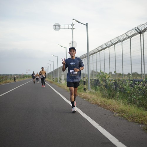 Race photo from KEDIRI HALF MARATHON 2026