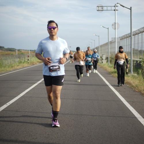 Race photo from KEDIRI HALF MARATHON 2026