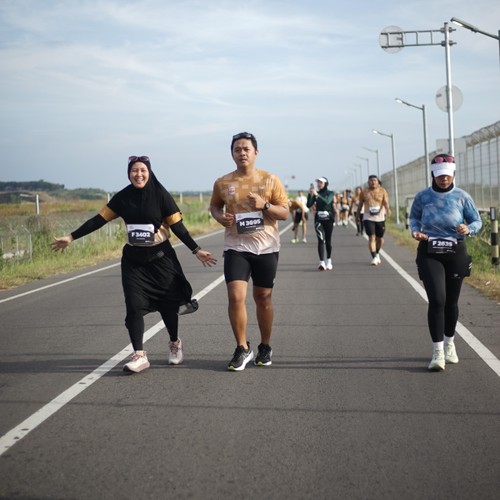 Race photo from KEDIRI HALF MARATHON 2026