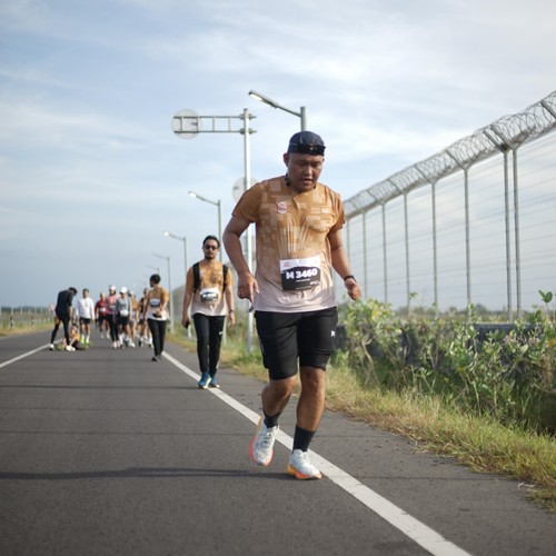 Race photo from KEDIRI HALF MARATHON 2026