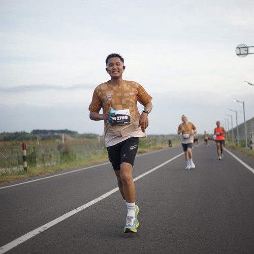 Race photo from KEDIRI HALF MARATHON 2026