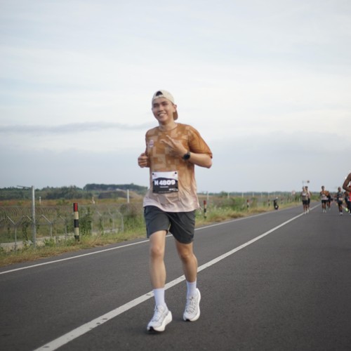 Race photo from KEDIRI HALF MARATHON 2026