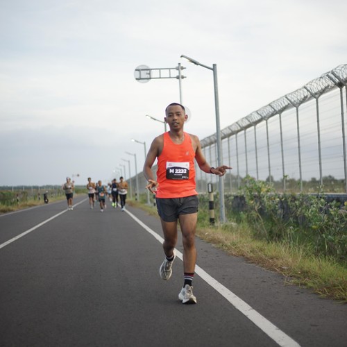 Race photo from KEDIRI HALF MARATHON 2026