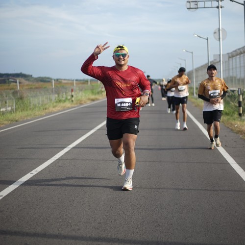 Race photo from KEDIRI HALF MARATHON 2026