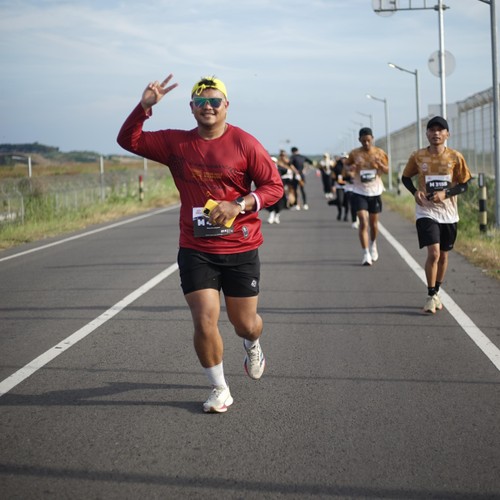 Race photo from KEDIRI HALF MARATHON 2026