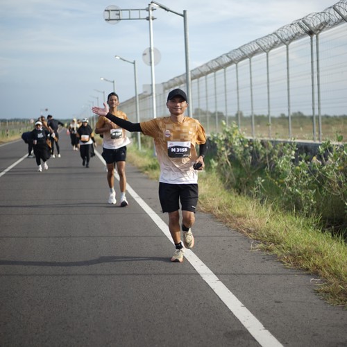 Race photo from KEDIRI HALF MARATHON 2026