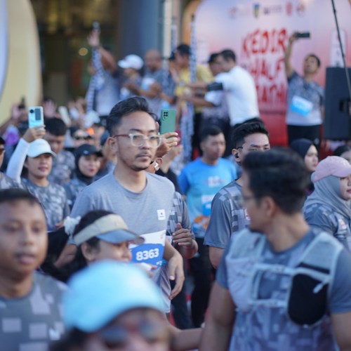 Race photo from KEDIRI HALF MARATHON 2026