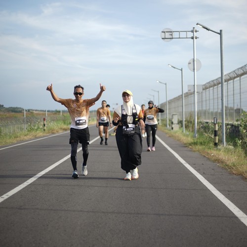 Race photo from KEDIRI HALF MARATHON 2026
