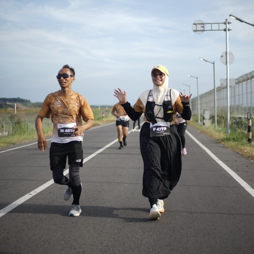 Race photo from KEDIRI HALF MARATHON 2026