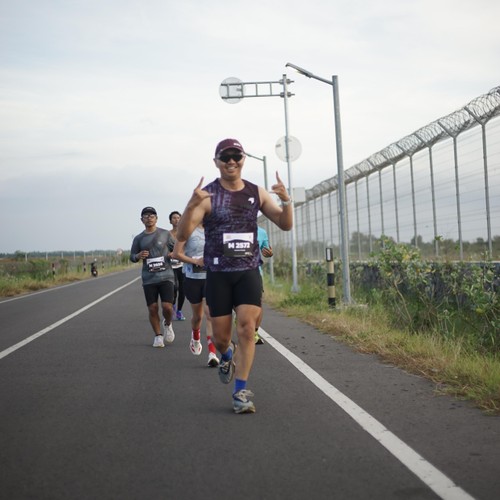 Race photo from KEDIRI HALF MARATHON 2026