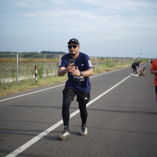 Race photo from KEDIRI HALF MARATHON 2026