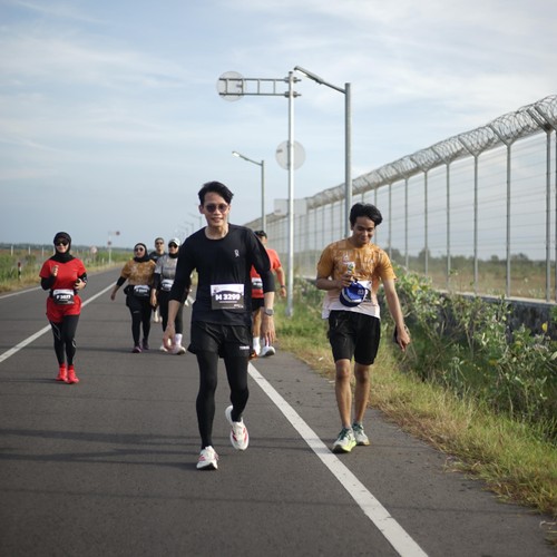 Race photo from KEDIRI HALF MARATHON 2026