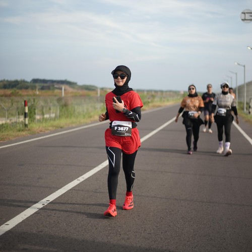 Race photo from KEDIRI HALF MARATHON 2026