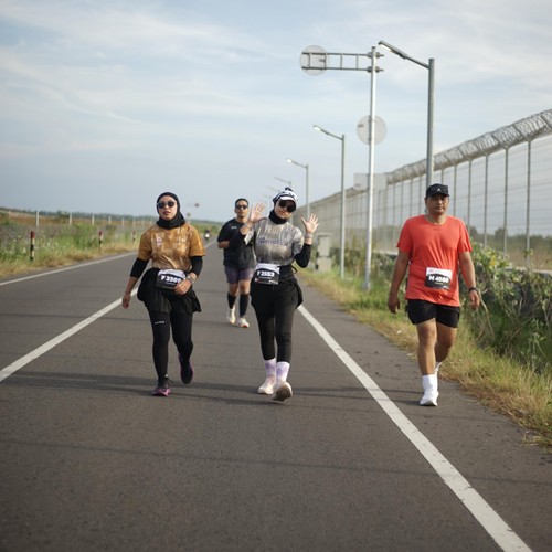 Race photo from KEDIRI HALF MARATHON 2026