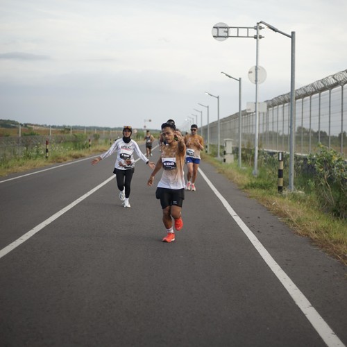 Race photo from KEDIRI HALF MARATHON 2026