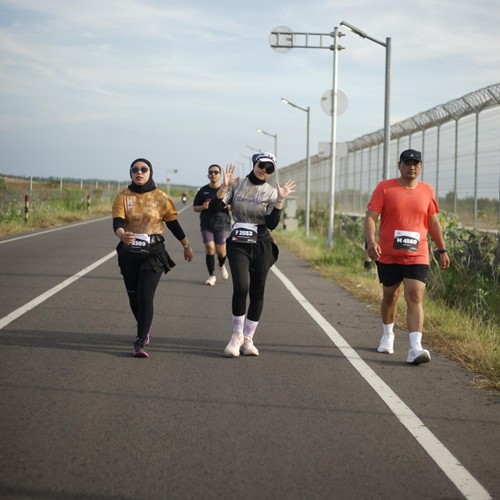 Race photo from KEDIRI HALF MARATHON 2026