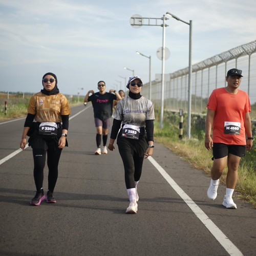 Race photo from KEDIRI HALF MARATHON 2026